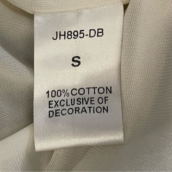 Altar’d State Embroidered Blue & White Striped 100% Cotton Dress NWOT Size S - Picture 8 of 11